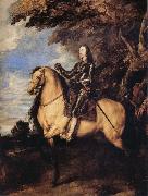 Anthony Van Dyck Equestrain Portrait of Charles I oil painting
